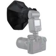 Foldable Soft Flash Light Diffuser Softbox Cover Photography Flash Accessories