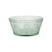 SAGE GREEN CODI GLASS BOWL SMALL 4.75" SET OF 4