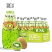 Pardesi Basil Seed Drink Kiwi , 290ml (12-Pack)