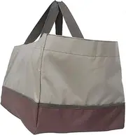 TOKIDNY 1pc Oxford Cloth Firewood Carrier Tote Bag Log Storage Bag with Handle for Camping and Home Use