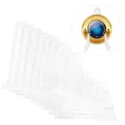 10Pcs Plate Display Holders Acrylic Plate Holders Badge Display Stand