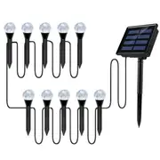 10 in 1 Outdoor Solar Bubble Ball String Lights