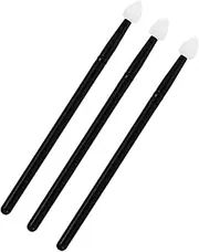GANAZONO 3Pcs Eye Shadow Applicator Creative Makeup Brushes for Easy Eyeshadow Application for Women Featuring Heads with Tubes and Handles