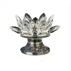 Lotus Flower Quartz Crystal Lotus Tall Feet Lotus Figurines Wedding Party