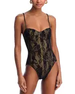 Norma Kamali Underwire Mio One Piece Swimsuit