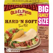 Old El Paso Bulk Hard & Soft Taco Kit Mexican Style 560g