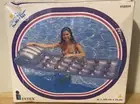 Vintage NOS 1996 Intex Wet Set Inflatable 18-Pocket Suntanner Lounge Pool 76x29