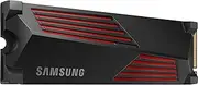 [Samsung] 990 PRO 1TB w/Heatsink SSD, PCIe Gen4 M.2 2280 Internal Solid State Hard Drive, Seq. Read Speeds Up to 7,450MB/s for High End Computing, Workstations, Compatible w/Playstation 5