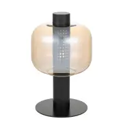 Parola Table Lamp, Black, Amber