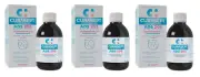 Curasept - 3x Bottles ADS 205 200ml Mouthwash 0.05% Chlorhexidine Fluoride Rinse