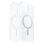 OtterBox React MagSafe Apple iPhone 16 Plus (6.7') Case Clear - (77-96237),DROP+ Military Standard,Ultra-thin,Hard case with Soft Grip Edges