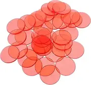 HONMEET Bingo Chips 100 Counters for Bingo Games Early Learning Math Chips Vibrant Colors