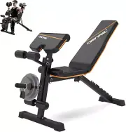 Weight Bench Press, Strength Training Adjustable Workout Benches for Full Body,