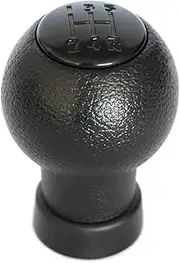 Gear Shift Knobs for Suzuki for Swift 2011-2017 for S-Cross Gear Shift Knob Shifter Lever Stick Knob Bushing Dust Cover Screw Thread Speed Shift Knob(Screw Model Black)