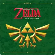 Legend of Zelda 2026 Square Wall Calendar