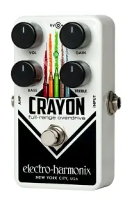 electro-harmonix Electro-Harmonix Effector Overdrive Crayon 01 Chassis Black [Do