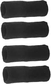 JUMPLAWN 2Pairs Elastic Wrist Support Bands Comfortable and Breathable Sports Wrist Guards for Gym Basketball Running Durable Washable Design for Injury Prevention
