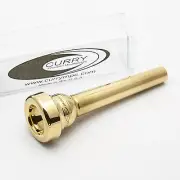 Curry Standard Series 8.5BC 24K Gold Trumpet Mouthpiece NEW!