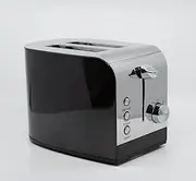 [Singer] 2 Slice Stainless Steel Toaster, Black