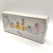New Dior LES PARFUMS Mini Perfume Set Sealed set of 5 Cherie Dolce Vita HW1