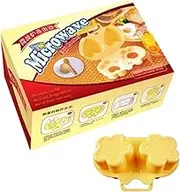 Microwave Egg Cooker,Egg Poacher Microwave Egg Fryer with 2 Cavity | Non-stick Egg Mold, Safe Food Grade Egg Cooker for Breakfast Cheese Hamburger