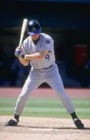 Infielder Matt Williams of the Arizona Diamondbacks in action 1998 Old Photo 18