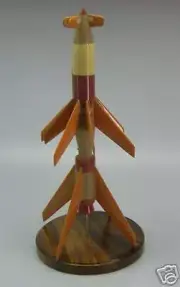 R-1 Rheintorchter Germany Missile Desktop Wood Model Regular Free Shipping