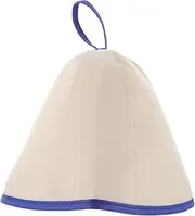 Beaupretty Wool Felt Sauna Hat Unisex Sauna Bonnet for Steam Rooms Thick Protective Headwear to Boost Sweat Production Durable and Easy to Clean