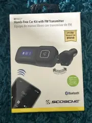 Scosche BTFM2A BTFREQ Hands Free Bluetooth Car Kit with FM Transmitter