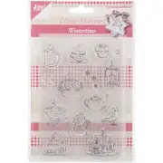 Joy! Crafts Winter Time 2 Clear Stamps - NEW