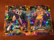 2019-20 PRIZM YOU PICK ORANGE ICE VETERANS PARALLEL SP CHAMBERLAIN JABBAR BOOKER