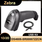 Zebra DS4608-SR00007ZZCN Area-imaging Handheld 1D 2D Barcode Scanner Imager USB