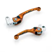 1985-2024 Yamaha XT 250 ASV Inventions F4 Brake & Clutch Lever PAIR PACK Orange