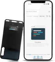 128GB Smart Voice Recorder, AI Transcription Recorder, Smart AI Summary, Audio t