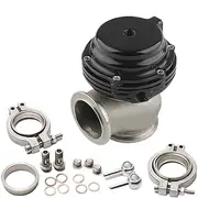 Turbo Exhaust, Wastegate Pipe, Car Turbocharger, Fitment Compatibility, Wastegate Build, Black, for Boost Control and Vehicles