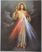 Devine Mercy Religious Print, 10" x 8" (200mm x 250mm)