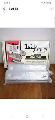 vintage sbc valve covers aluminum 241-86