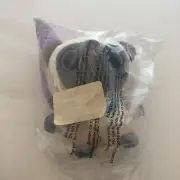 AURORA YOO HOO PLUSH BUSH BABY DOG COSTUME PURPLE TAIL BARKS NEW IN PACKAGE