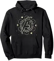 [Marvel] Avengers Moon Phase Chest Logo Pullover Hoodie