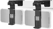 Wicked Chili 2 x Universal Mobile Phone Holder for Airplane, Train & Kitchen, 360° Clamp Holder, iPhone Monitor Holder, Travel Gadgets Mobile Phone Holder, Table iPhone, Samsung Holder (Patented)