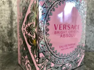 VERSACE Bright Crystal Absolu 絕對香戀水晶 女性淡香精 90ML 50ML 30ML ◐香水綁馬尾◐