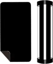 1 Pcs Playmat Tube 14 Inch Round Playmat Case Play Mat Clear Tubes with Caps, Easy in and Out Design, Playmat Tube for Card Games, Store Your Playmat, The Playmat Tube Contains a Play Mat