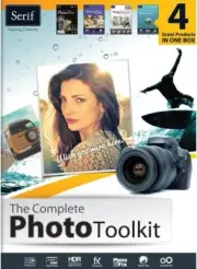 New SERIF Complete PHOTO TOOLKIT PC SOFTWARE Microsoft Windows 7 Vista XP DVD