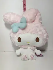 New My Melody by Sanrio Pink with Blue Bow Licensed Plush