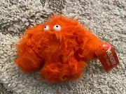 Weight Watchers Plush Orange Stuffed Hungry Monster Promo Toy 2.5” Magnet