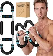 60-100lb Twister Arm Trainer Workout Equipment, Adjustable Resistance Chest Exerciser for Men, Strength Training Equipment, Forearm Arm Muscle Training Fitness Equipment, Portable Home Gym Equipment
