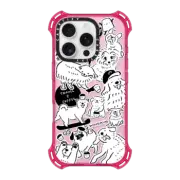 iPhone 16 Pro Bounce Case MagSafe Compatible DOG STICKERS
