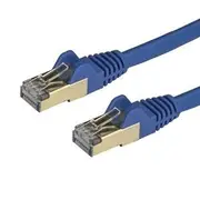 StarTech 7.5m CAT6a Shielded Snagless Ethernet Cable, Blue - 6ASPAT750CMBL