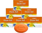 Bakson's Sunny Derm Aid Soap with Berberis and Calendula (75g) - Pack of 6