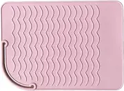 Heat Proof Mat, Heat Resistant Mat, Heat Mat For Hair Straighteners, Curling Iron Pad Heat Resistant, Silicone Heat-Proof Flat Iron Cover Mat, Portable Curling Iron Cover Pad For Curling, Flat Irons